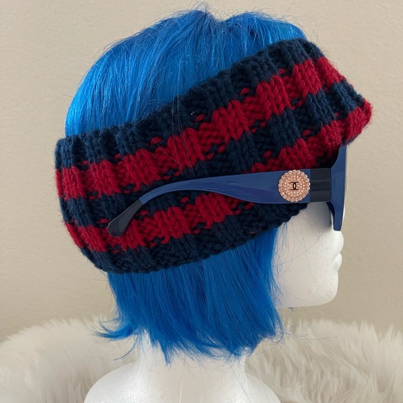 Headband knitted + gift ?hand design sunglasses main image 5